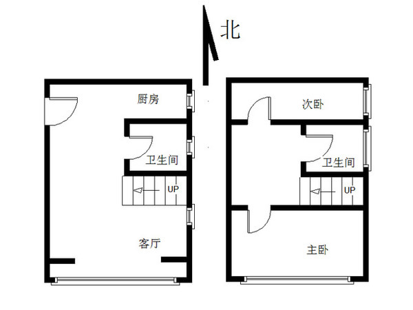 朝阳北苑来北家园 正规两居室 房子干净 全装全配