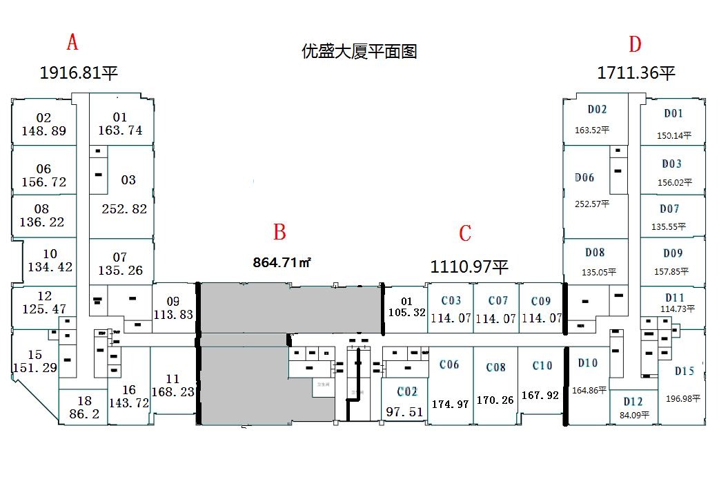 心(优盛大厦)紫.气东来财富聚,高层视野开阔2020-05-03 14:15:32