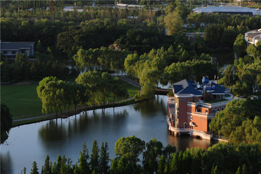 紫玉山庄新出三期联排,毛坯房可随意设计,带私家车库.奥森公园