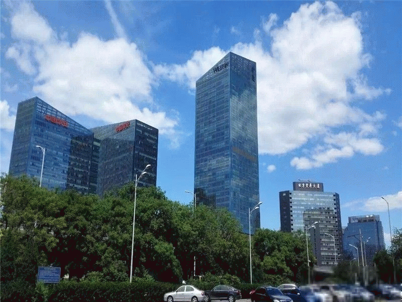 亮马桥一层20多米展示面高品质写字楼代表 平安国际金融中 心