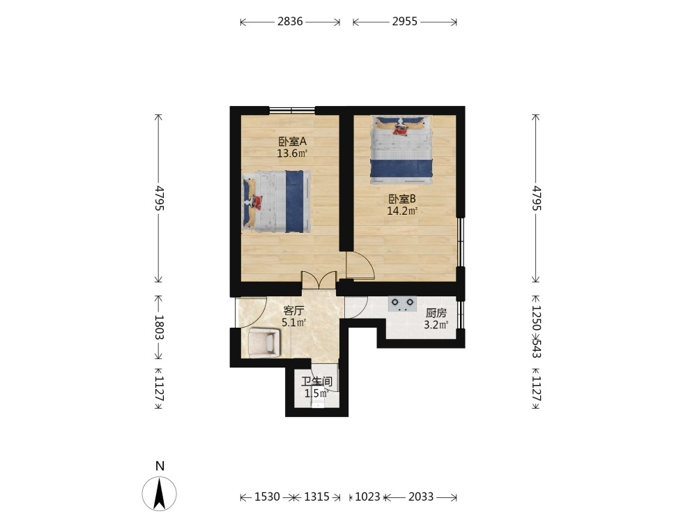 推推99房产网北京二手房房源图片