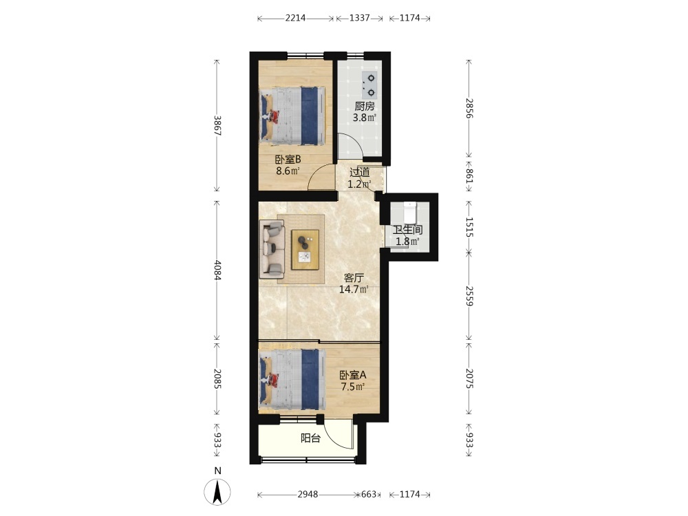 推推99房产网北京二手房房源图片