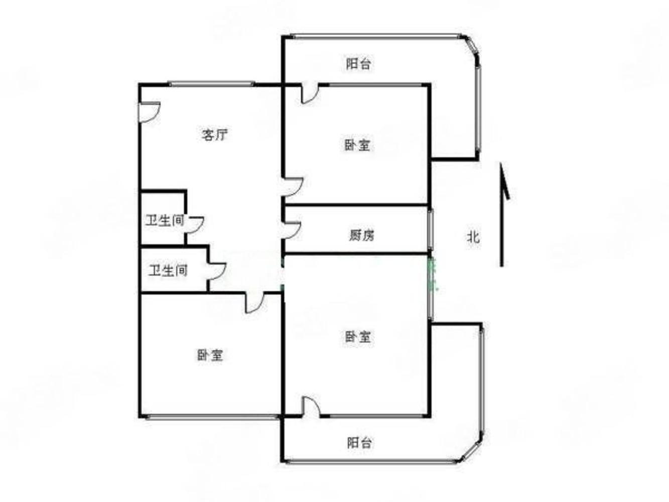 推推99北京房产网小黄庄一区出租房房源图片