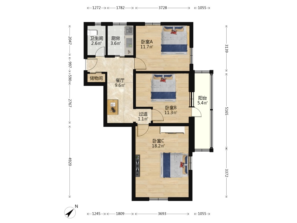 推推99房产网北京二手房房源图片