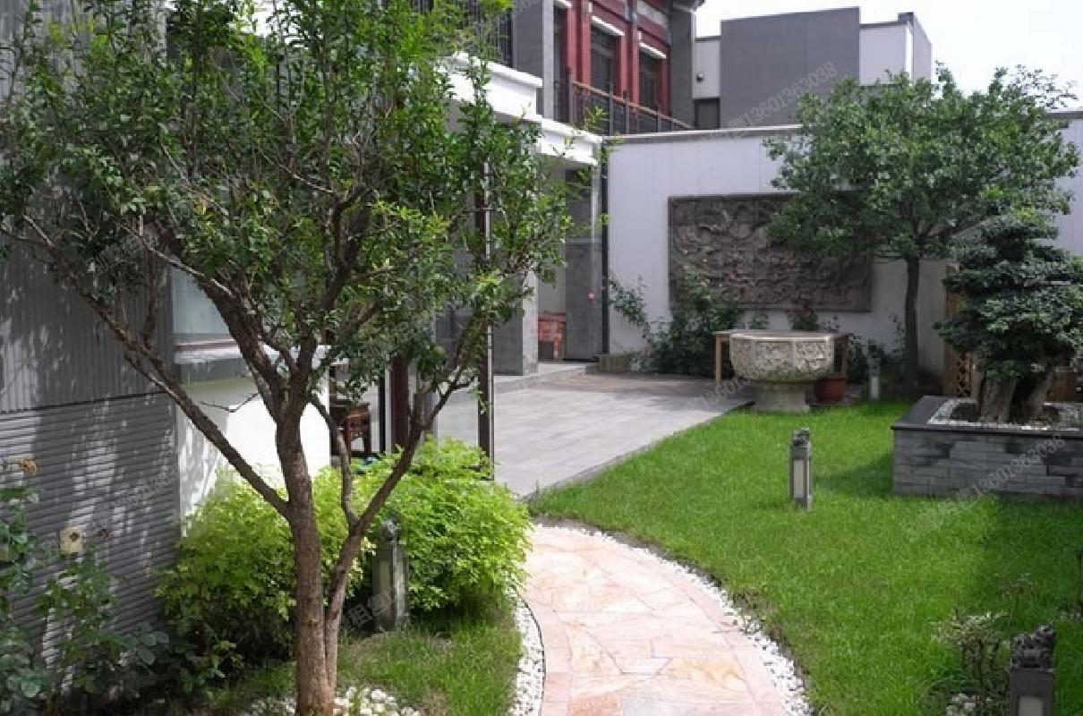 北京观唐中式宅院外景图