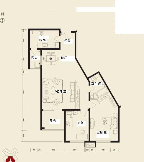 八一学区中关村大河庄苑全南两居室满五唯一小区环境好
